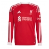 Camiseta Liverpool Primera Equipación Replica 2025-26 mangas largas